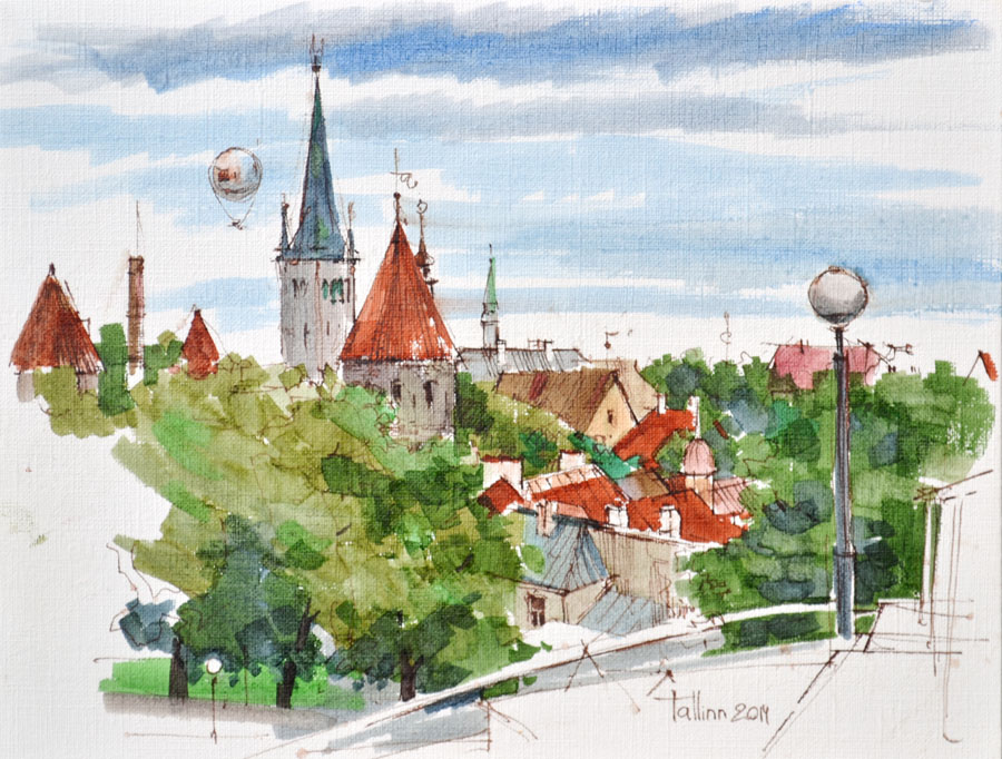 Рисунки про калининград